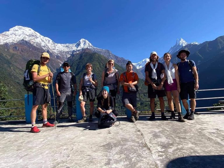 Annapurna view Chhommrong