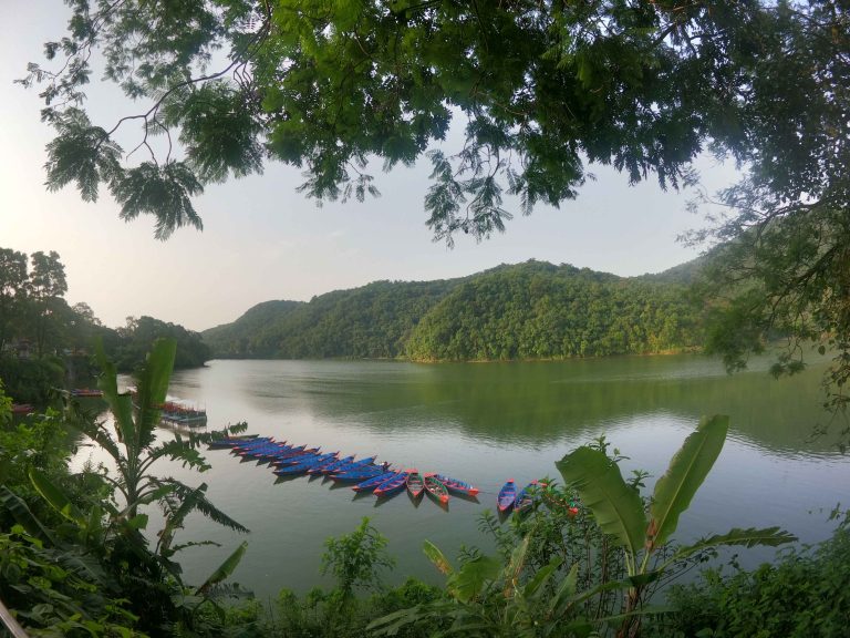 Boating at Few Lake