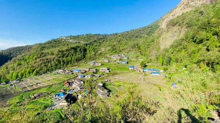 Gurung Chhommrong Village