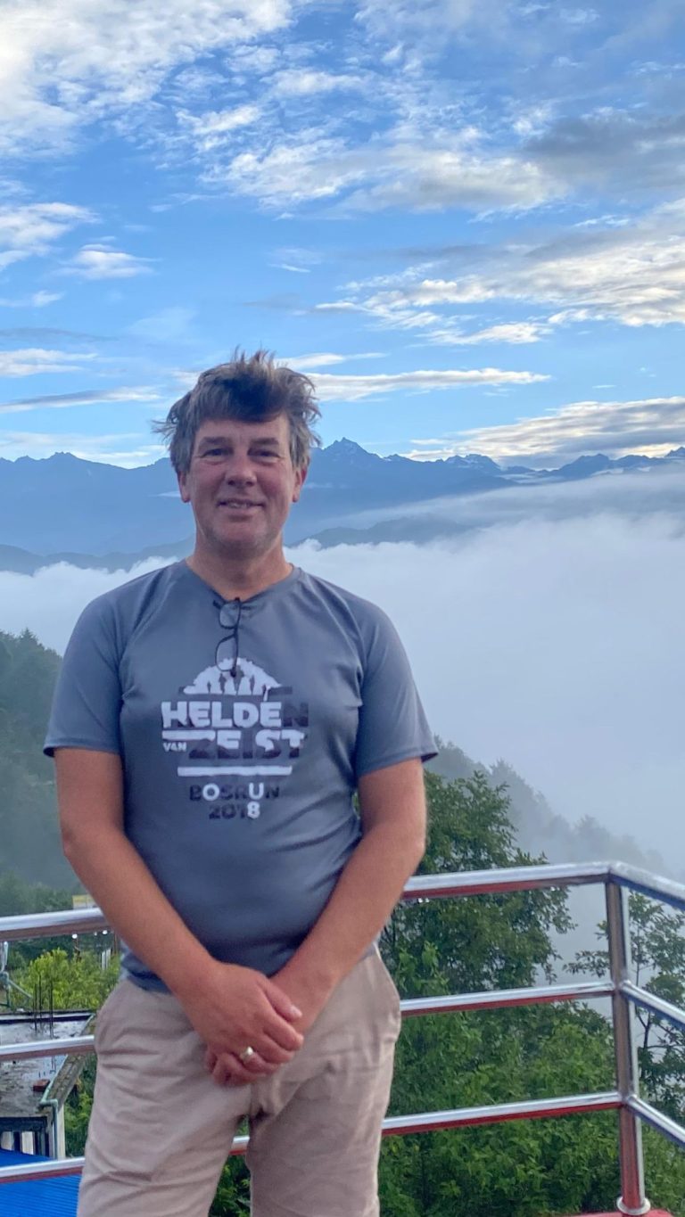 Tourist during chisapani to nagarkot hike