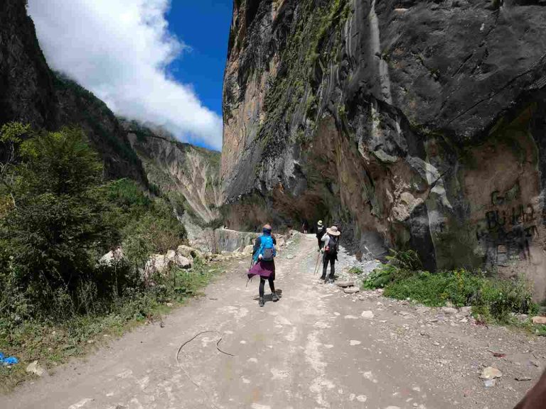 Dhikur Pokhari Cliff