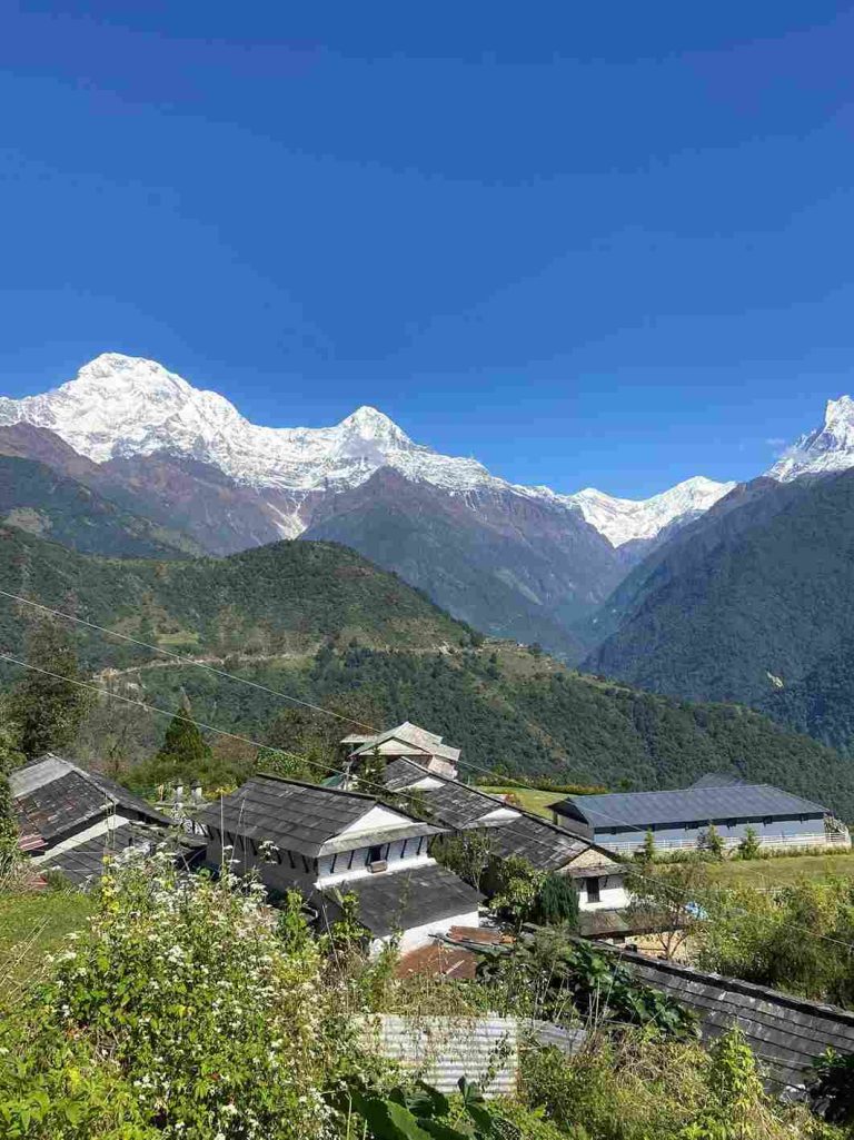 Ghandruk Village of Gurung community