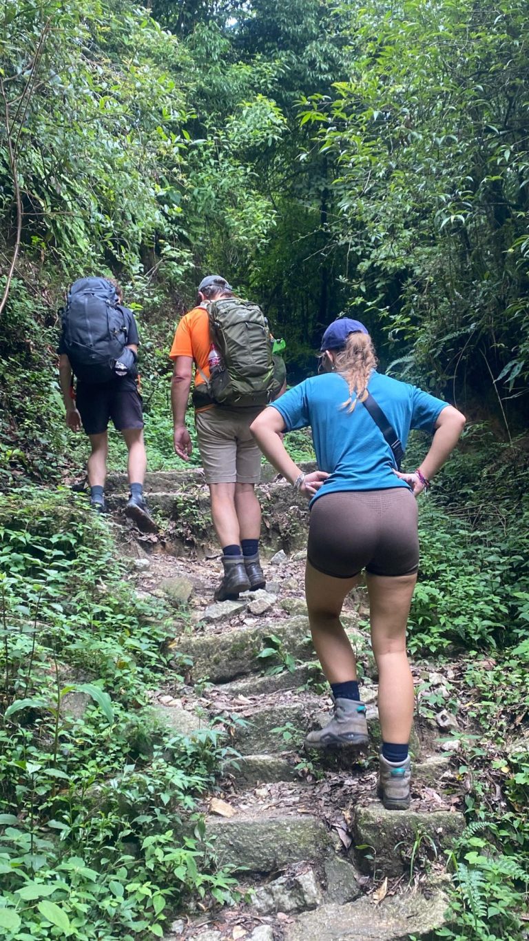 Walking the narrow road