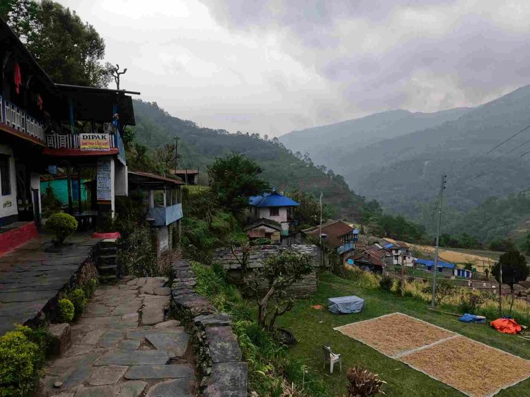 Hile Village nhabitant by Magar and Gurung