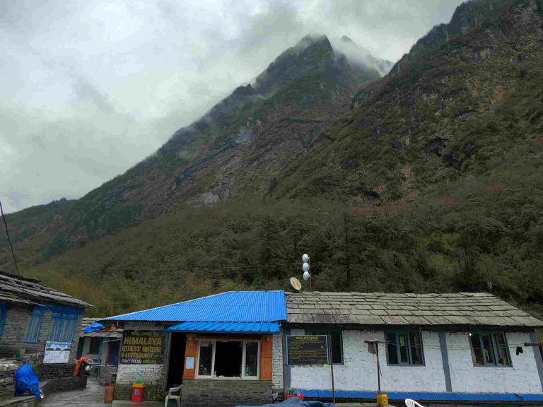 Himalaya hotel at 2800m