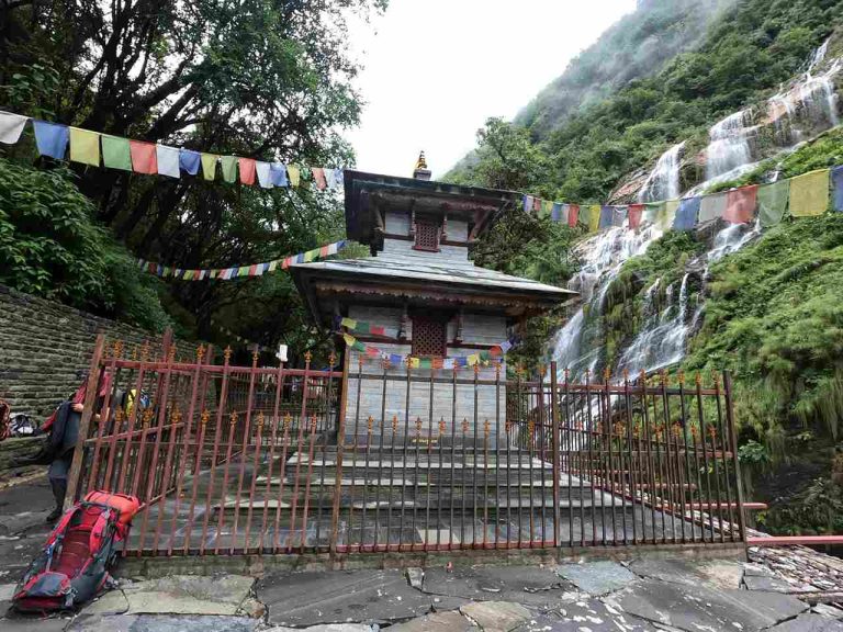 Barahi Temple and 101 Water Fall