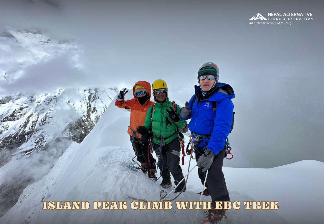 Island Peak Climb with EBC Trek