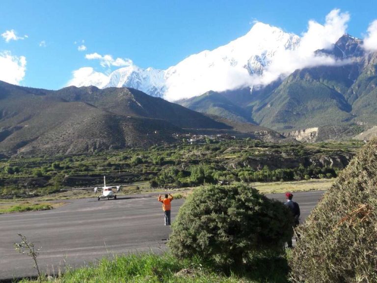 Jomsom Bazzar Airport