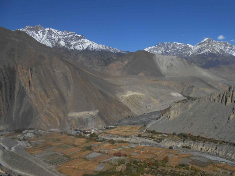 Kagbeni Village in Autumn