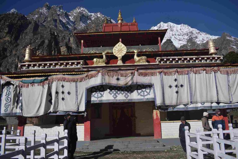 Lakhang Monastery in Phu