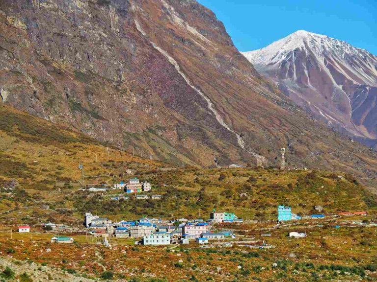 Beautiful Langtang village