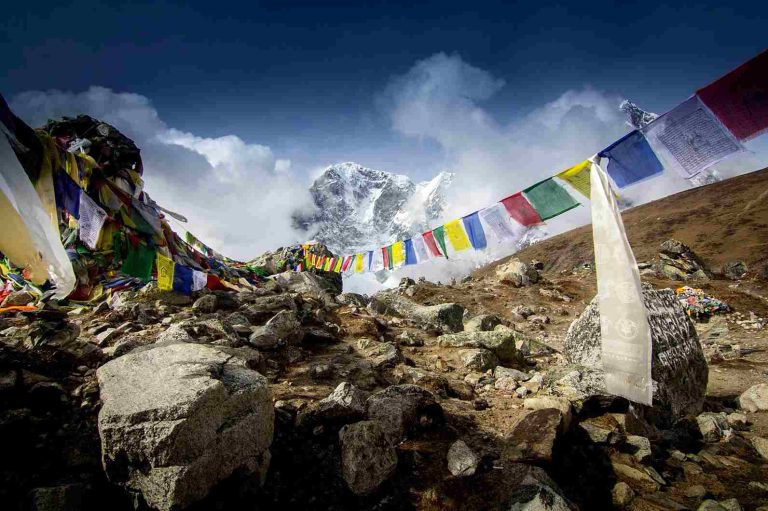 Lobuche Glacier from Gorakshep