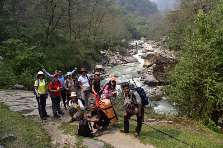 Along the Banks of Modi River
