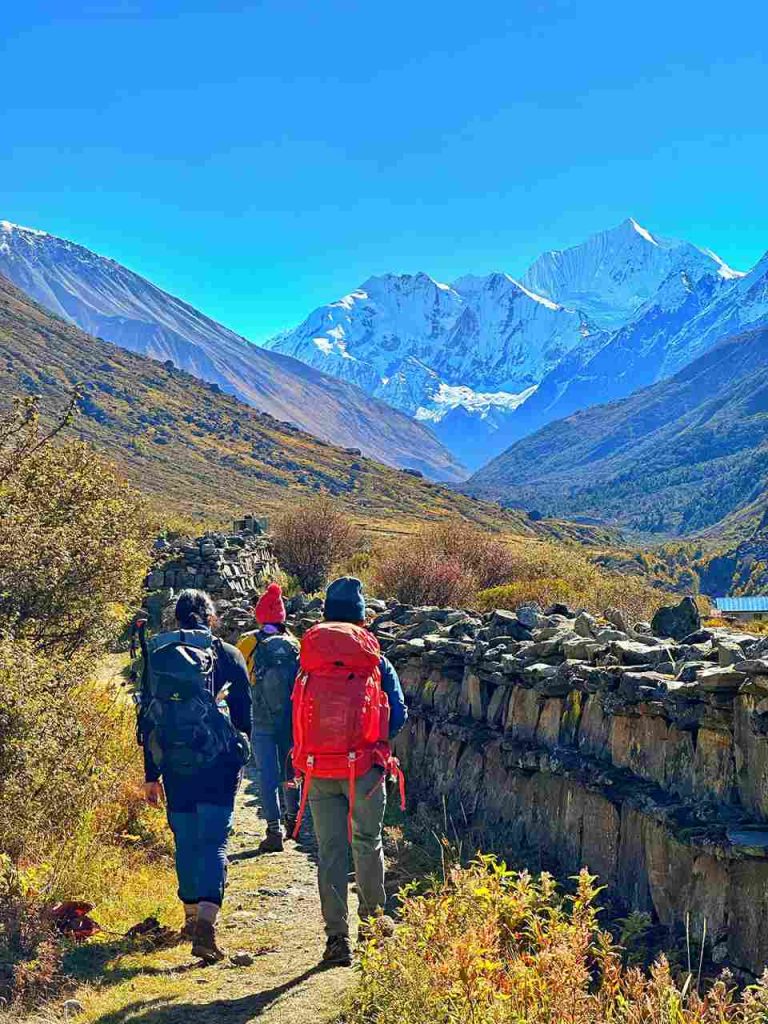 Mundu village in Langtang Village
