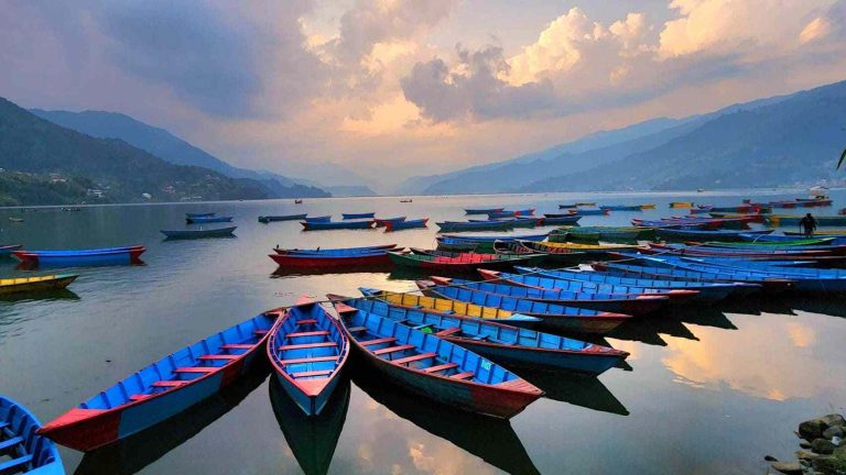 Pokhara Fewa Lake boating