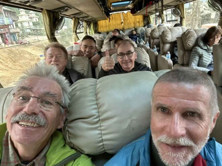 Tourist bus to Pokhara from Kathmandu