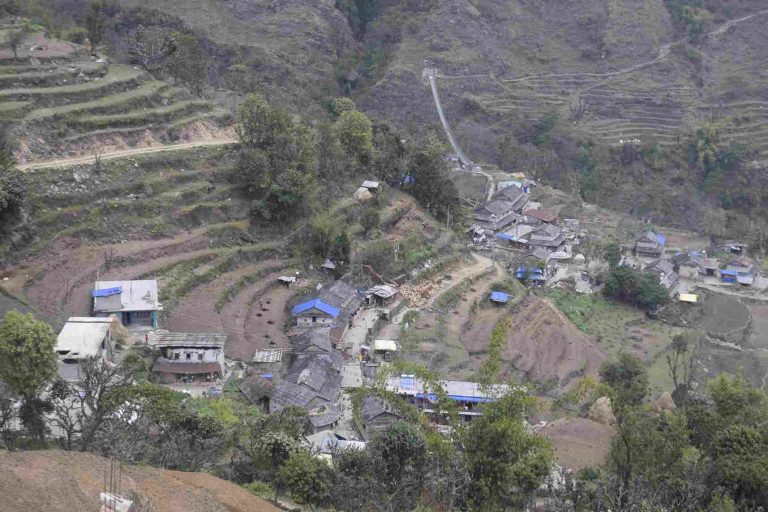 Siddhing village of Gurung majority