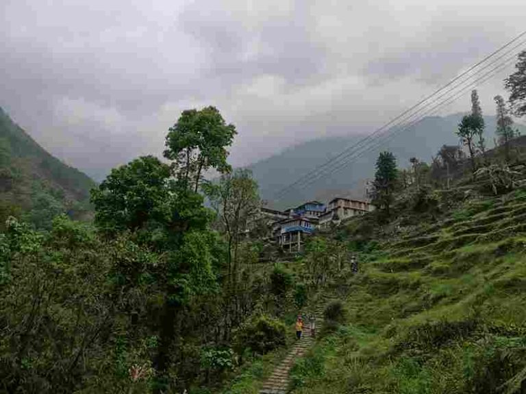 Gurung village Of Tikhedhunga Village