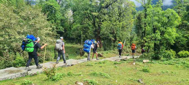 Gurung hill to Tadapani