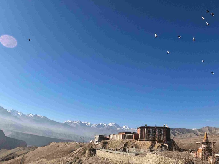 Tsarang red monastery
