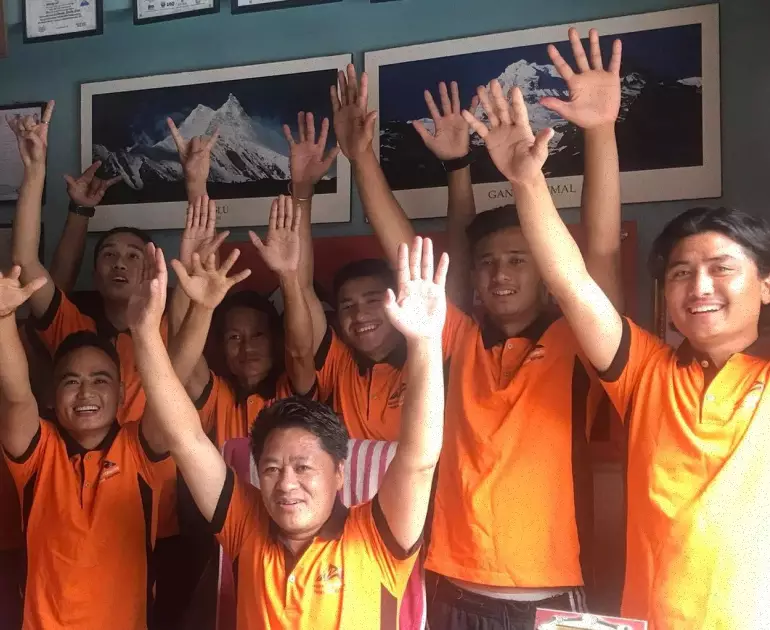 Nepal Alternative Team Photo