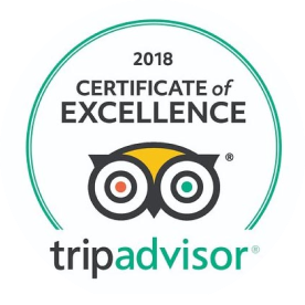 Trip Advisor Certificate of Excellence 2018