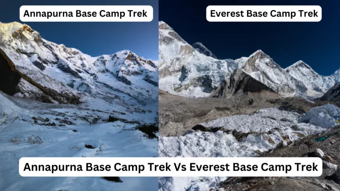 Annapurna Base Camp Trek Vs Everest Base Camp Trek