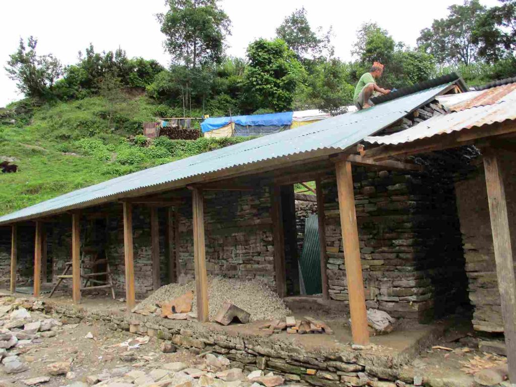 Roof For new school
