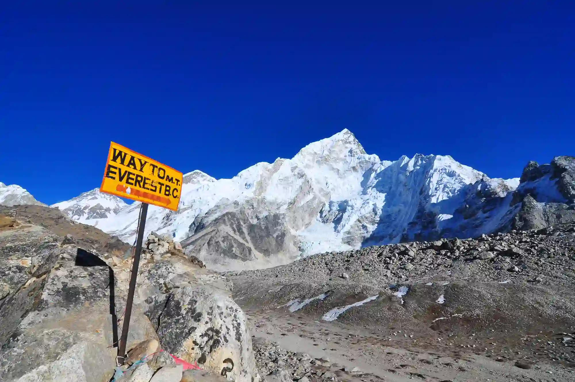 Everest base camp trek in may