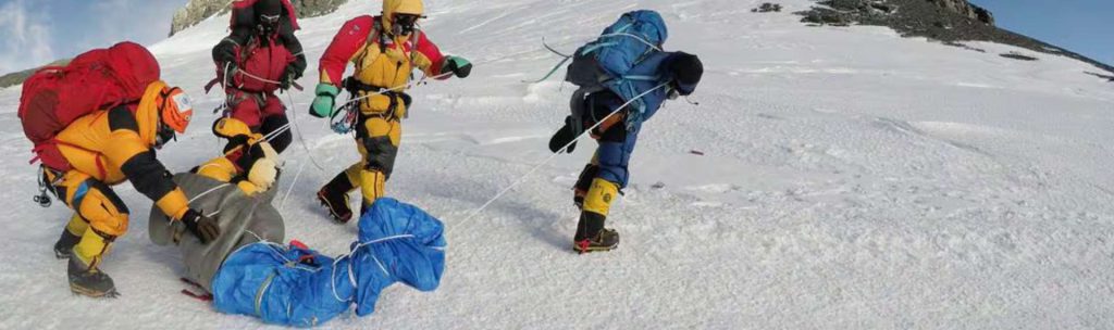 Life of sherpas in mountain