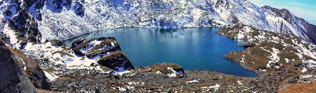 Gosainkunda Lake 2 Gosaikunda Lakes during the winter months