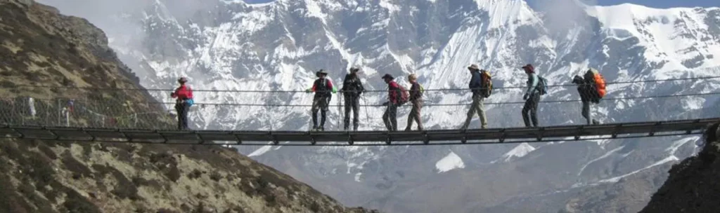 Group Trekking in Annapurna 