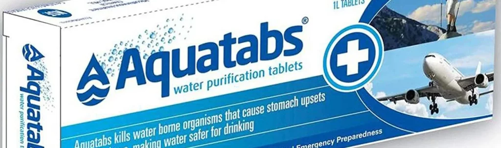 Drinking water tabs