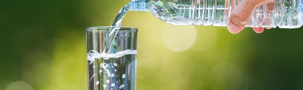 Water in Langtang Valley Trek