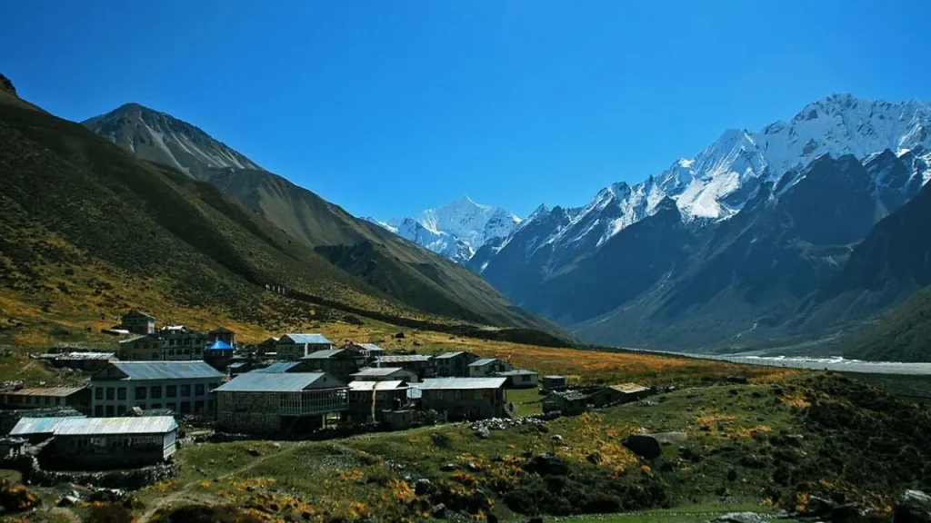 Settelment in Langtang Valley