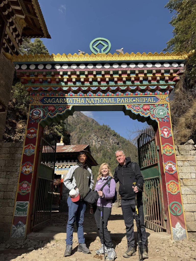 Sagarmatha national park checking point