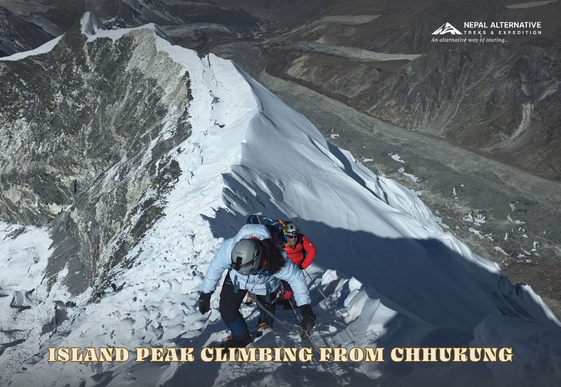 Island Peak Climbing from Chhukung