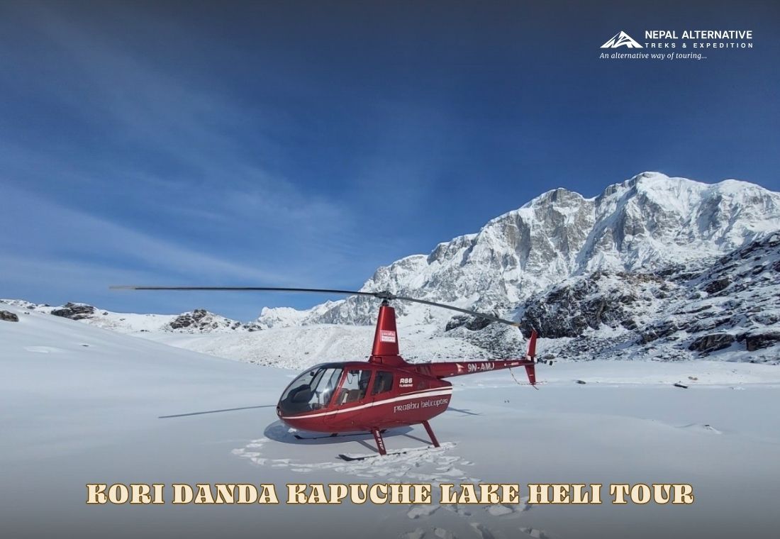 Kori Danda Kapuche Lake Heli Tour