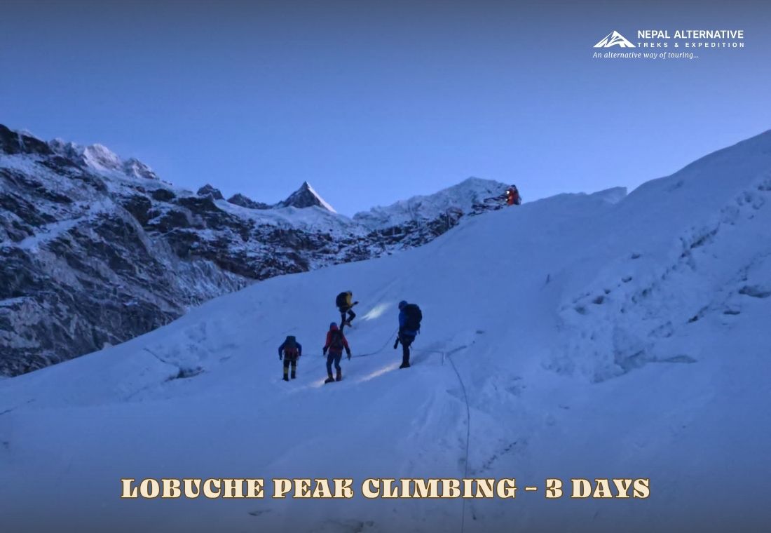 Lobuche Peak Climbing – 3 Days