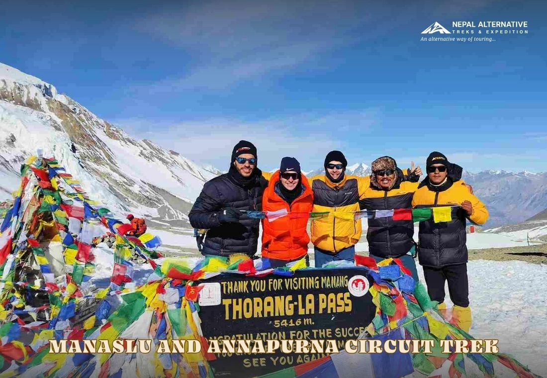 Manaslu and Annapurna Circuit Trek