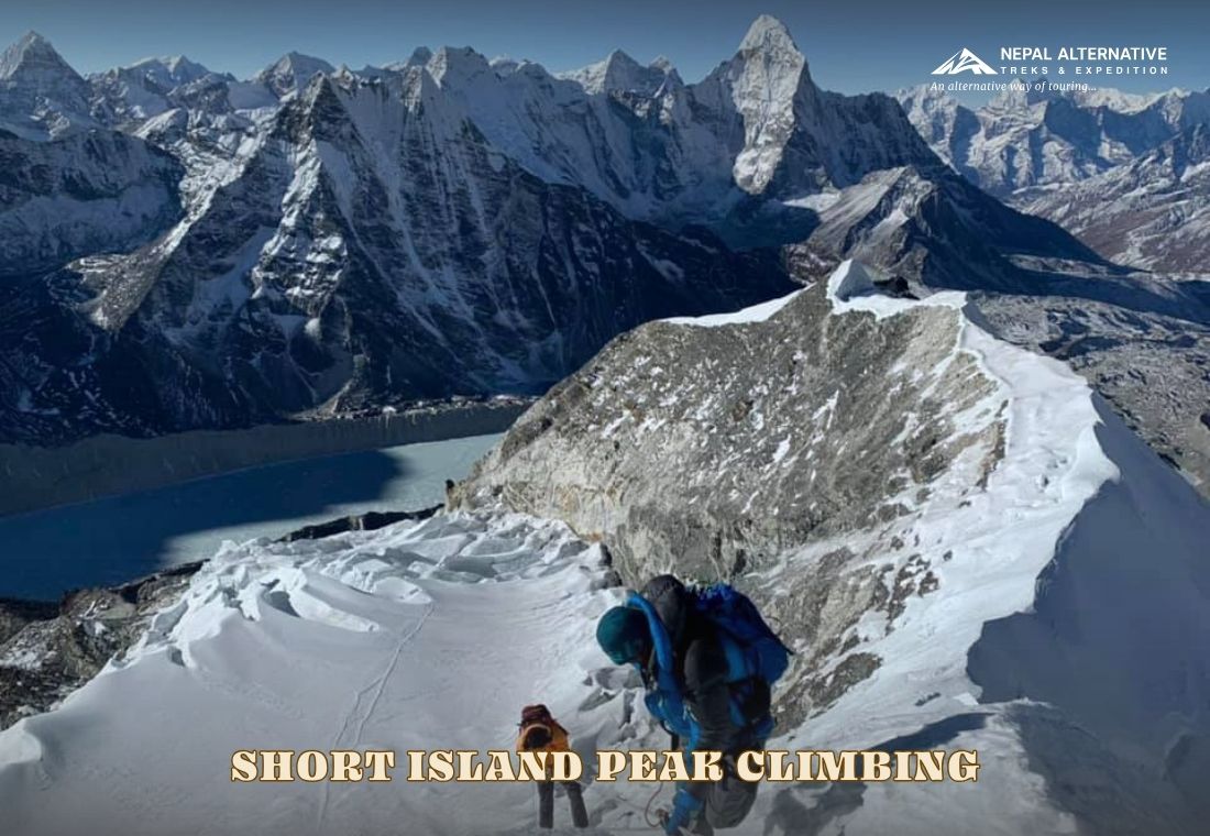 Short Island Peak Climbing