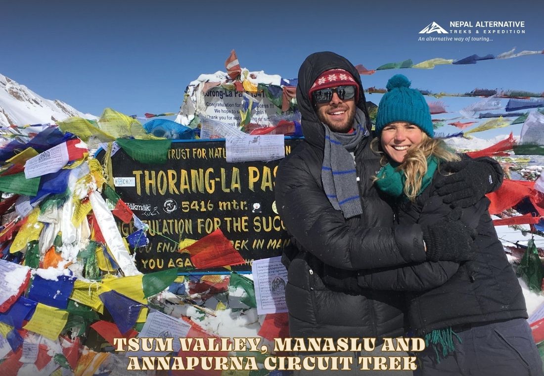 Tsum valley, Manaslu and Annapurna Circuit Trek